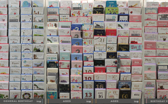 Greeting Card Stock Control from IC&G